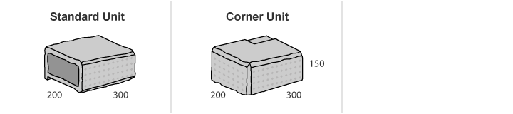 Arinna Stone Block Dimensions