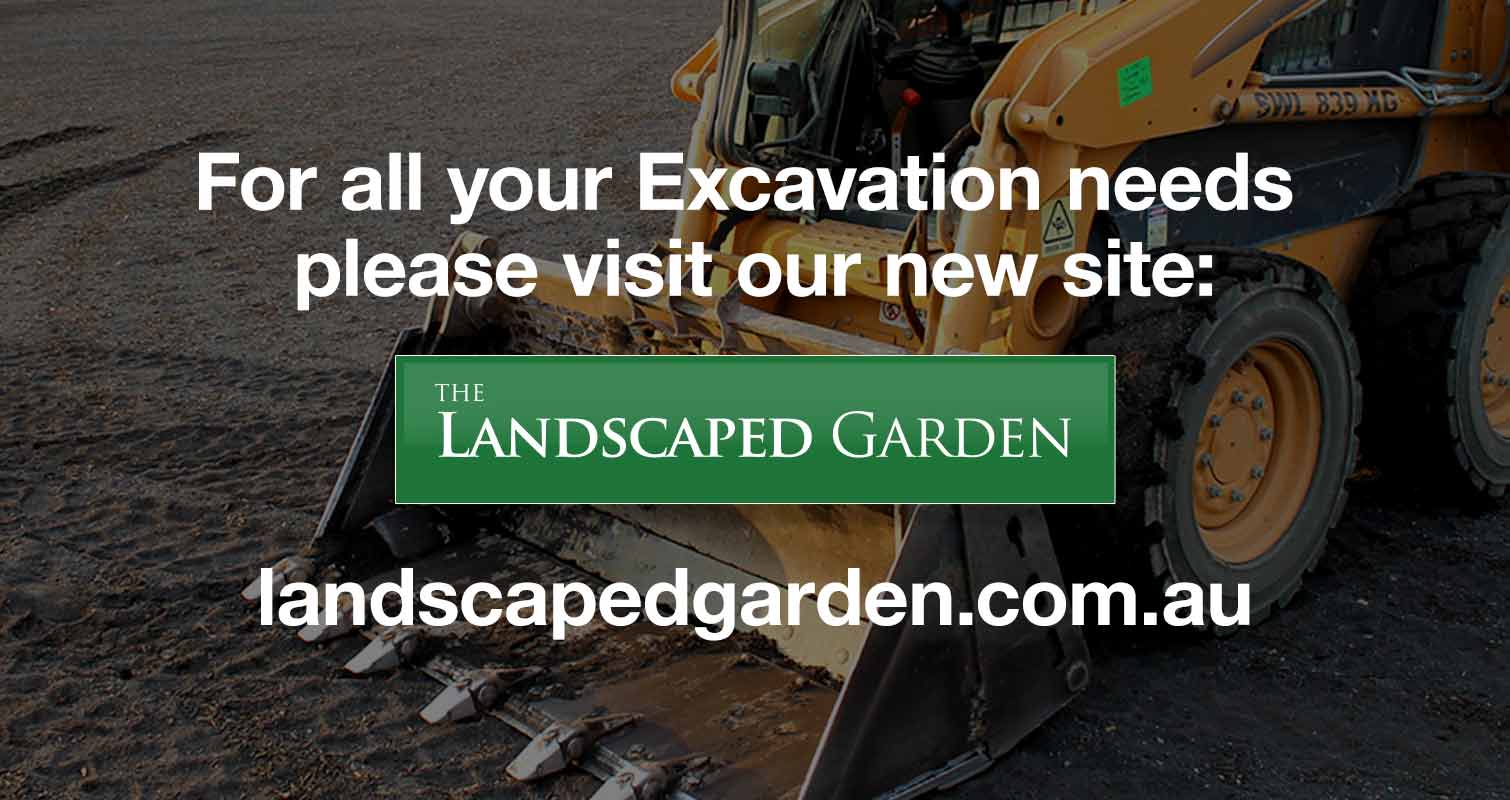 Excavation Landscaped Garden